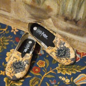 Harry Potter Marauder's Map Slip-On Shoes